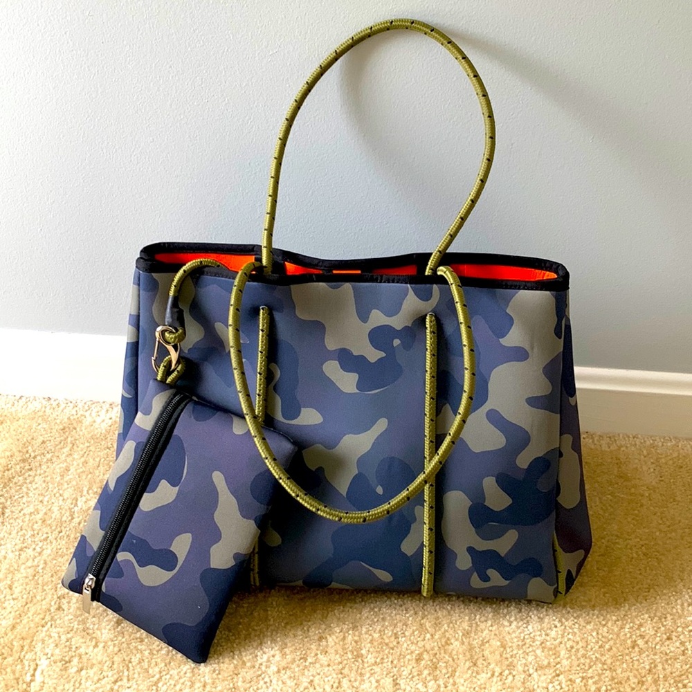 Camo Neoprene Tote Bag